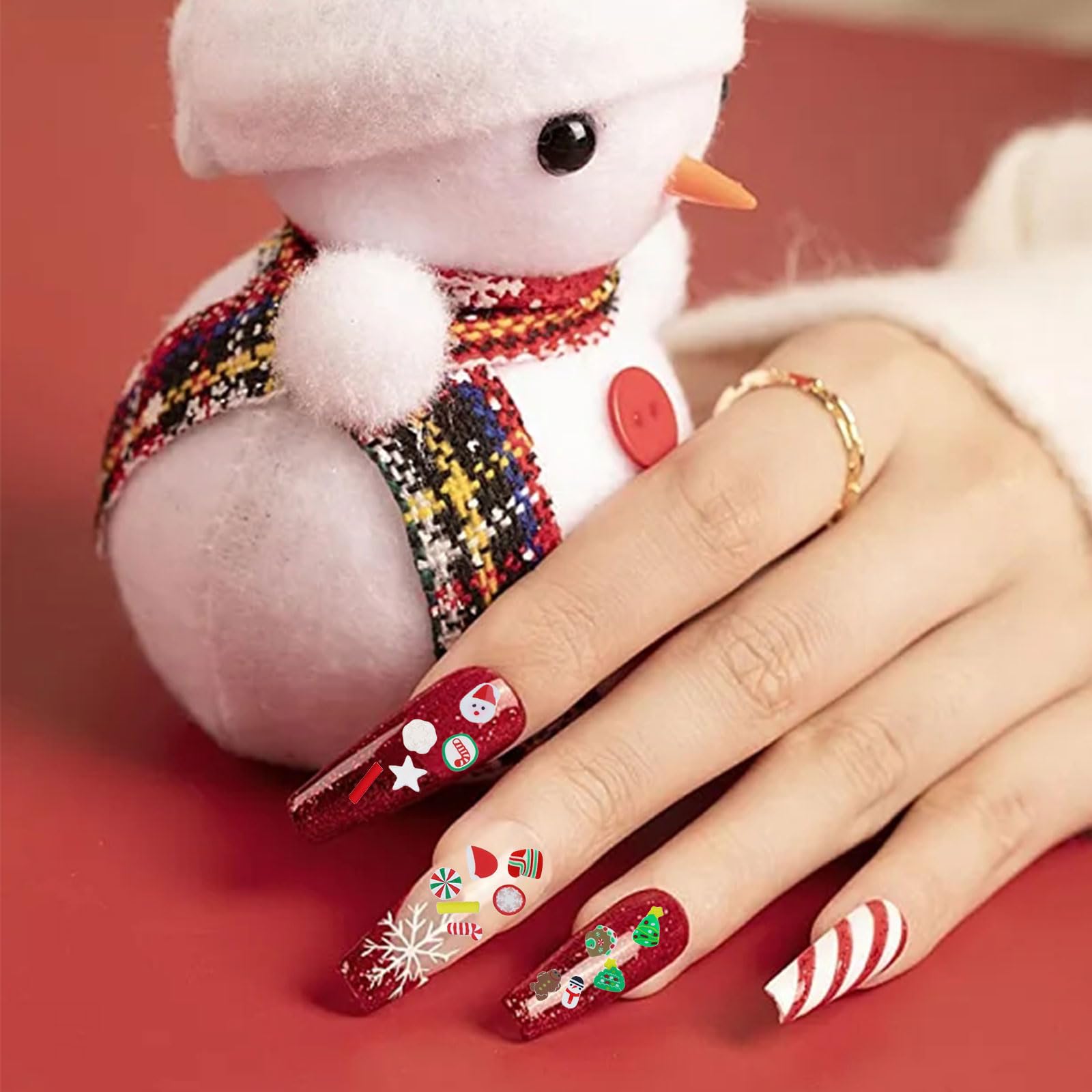 クリスマス 3Dパーツ クリスマスネイル 3Dネイル